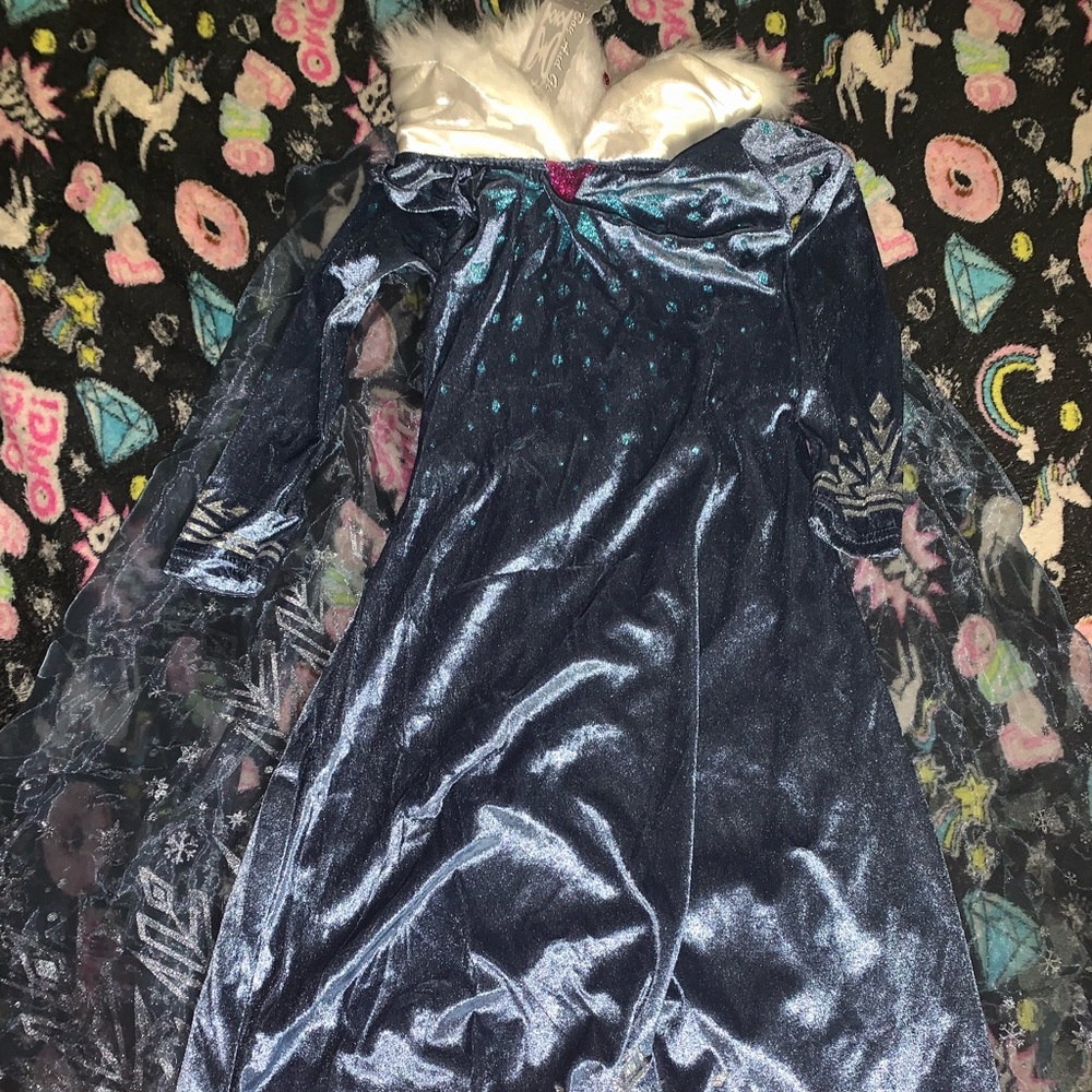 Shining Shimmering Splendid Let it Go Elsa Dress❄️